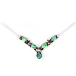 Load image into Gallery viewer, 925 Silver Turquoise Necklace for Women | Daily Wear Jewelry
