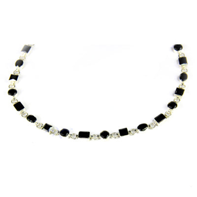 925 Silver Black Onyx Necklace for Women | Daily Wear Jewelry
