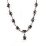Load image into Gallery viewer, 925 Silver Garnet Gemstone Necklace for Women | Gift Jewelry
