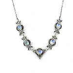 Load image into Gallery viewer, 925 Silver Moonstone Necklace for Women | Gemstone Jewelry
