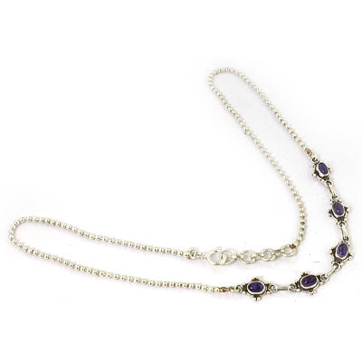 925 Silver Amethyst Necklace for Women | Gemstone Jewelry Gift