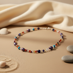 将图像加载到图库查看器中， Multi-Gemstone Beaded Necklace | Colorful Stone Jewelry for Women
