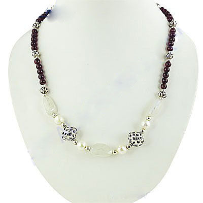 Beaded Gemstone Necklace for Women | Fashion Jewelry Gift