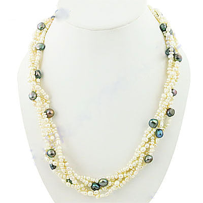 Pearl Multi-Strand Necklace for Women | Gemstone Jewelry