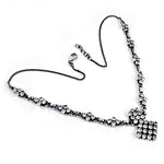 Load image into Gallery viewer, Oxidized Silver Crystal Necklace for Women | Gift Jewelry
