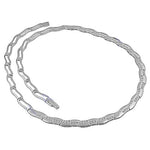 Load image into Gallery viewer, Silver Script Necklace for Women | Unique Design Jewelry
