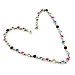 Load image into Gallery viewer, 925 Silver Multi-Gemstone Anklet for Women | Daily Wear Jewelry
