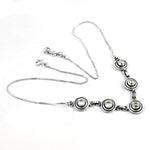 Load image into Gallery viewer, 925 Silver Cubic Zirconia Circle Necklace for Women | Gift
