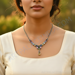 Load image into Gallery viewer, 925 Silver Gemstone Necklace for Women | Colorful Stone Jewelry
