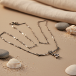 将图像加载到图库查看器中， Oxidized Silver Chain Necklace for Women | Fashion Jewelry
