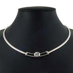 Load image into Gallery viewer, 925 Sterling Silver Collar Necklace | Women's Elegant Jewelry
