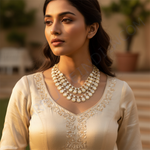 Load image into Gallery viewer, Mother of Pearl Necklace | 925 Silver | Statement Jewelry for Women
