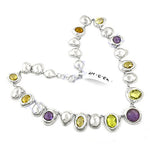 Load image into Gallery viewer, 925 Silver Gemstone Necklace for Women | Statement Jewelry

