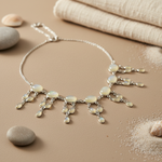 Load image into Gallery viewer, Moonstone Silver Necklace | Dangle Stone for Women | Gift
