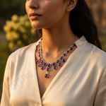 Load image into Gallery viewer, 925 Silver Amethyst Necklace for Women | Gemstone Jewelry
