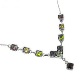 Load image into Gallery viewer, 925 Silver Gemstone Necklace for Women | Daily Wear Jewelry
