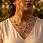 Load image into Gallery viewer, 925 Sterling Silver Gemstone Necklace for Women | Fashion Jewelry
