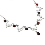 Load image into Gallery viewer, 925 Sterling Silver Gemstone Necklace for Women | Fashion Jewelry
