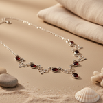 Load image into Gallery viewer, 925 Sterling Silver Gemstone Necklace for Women | Fashion Jewelry
