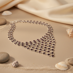 Load image into Gallery viewer, 925 Silver Ruby Gemstone Necklace | Statement Jewelry for Women
