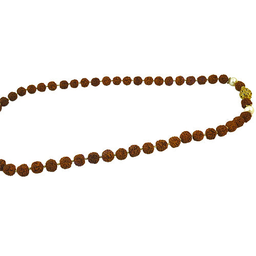 Rudraksha mala necklace | spiritual bead jewelry for men & women