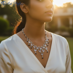 Load image into Gallery viewer, 925 Silver Gemstone Necklace for Women | Statement Jewelry
