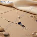 Load image into Gallery viewer, 925 Silver Gemstone Pendant Necklace for Women | Fashion Jewelry
