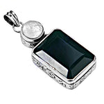 Load image into Gallery viewer, 925 Silver Green Onyx Pendant for Women | Gemstone Jewelry
