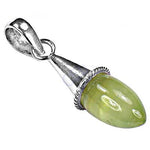 Load image into Gallery viewer, 925 Silver Green Gemstone Pendant for Women | Elegant Jewelry
