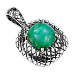 Load image into Gallery viewer, 925 Silver Green Gemstone Pendant Necklace | Women's Jewelry Gift
