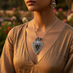 Load image into Gallery viewer, 925 Silver Onyx Pendant for Women | Gemstone Jewelry
