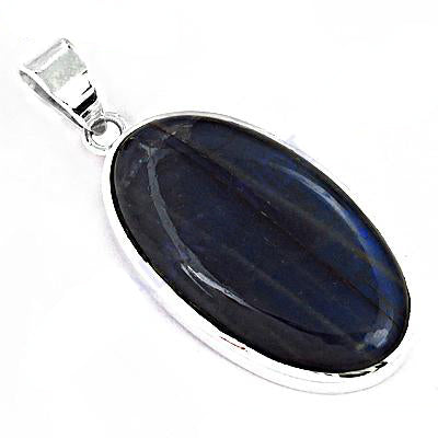 925 Silver Labradorite Pendant for Women | Gemstone Jewelry