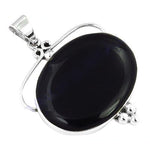 Load image into Gallery viewer, 925 Silver Black Onyx Pendant for Women | Gemstone Jewelry
