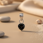 Load image into Gallery viewer, 925 Silver Black Onyx Heart Pendant | Women's Jewelry Gift
