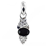 Load image into Gallery viewer, 925 Silver Black Onyx Pendant for Women | Gemstone Jewelry Gift
