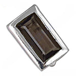 Load image into Gallery viewer, Silver Ring with Smoky Quartz Stone for Women | Daily Wear
