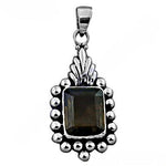 Load image into Gallery viewer, 925 Silver Smoky Quartz Pendant for Women | Gemstone Jewelry
