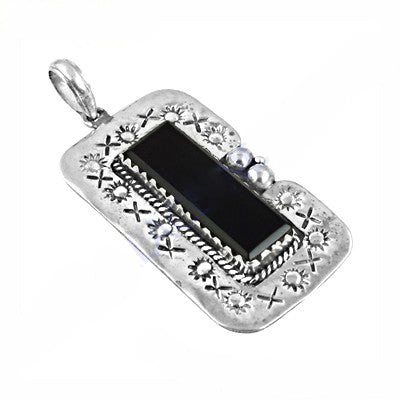 925 Sterling Silver Black Onyx Pendant for Women | Daily Wear