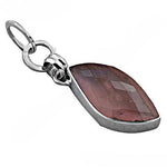 Load image into Gallery viewer, 925 Silver Pink Gemstone Pendant | Women's Jewelry Gift
