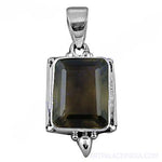 Load image into Gallery viewer, 925 Silver Smoky Quartz Pendant for Women | Gemstone Jewelry
