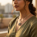 Load image into Gallery viewer, 925 Silver Amethyst Pendant for Women | Gemstone Jewelry Gift
