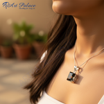 Load image into Gallery viewer, Smoky Quartz Pendant Necklace | 925 Silver | Women&#39;s Jewelry
