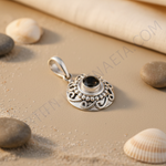 Load image into Gallery viewer, 925 Silver Black Onyx Pendant for Women | Gemstone Jewelry

