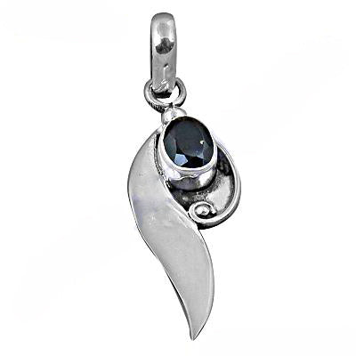 925 Silver Black Onyx Pendant for Women | Gemstone Jewelry