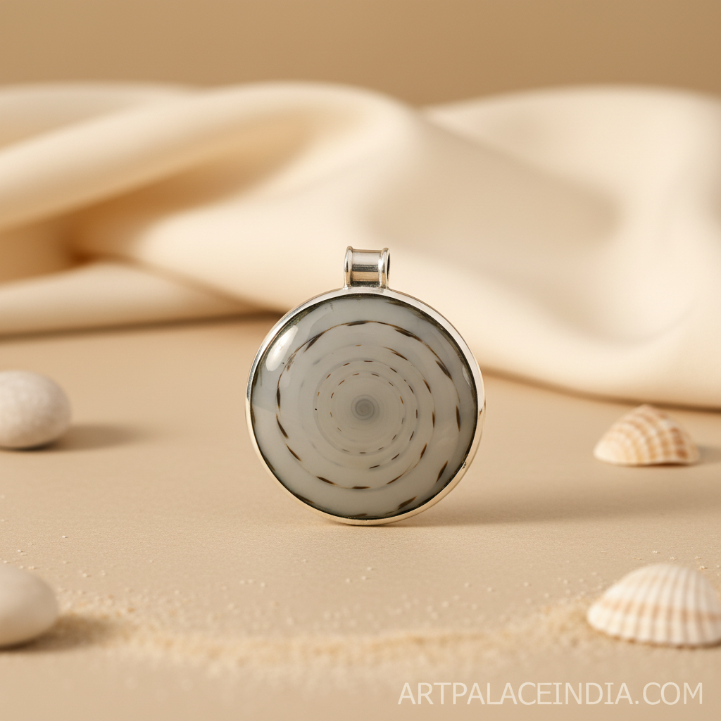 Colgante espiral de plata 925 para mujer | Joyas con piedras preciosas