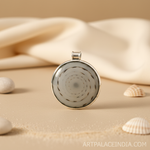 Load image into Gallery viewer, Colgante espiral de plata 925 para mujer | Joyas con piedras preciosas
