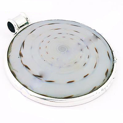 925 Silver Spiral Pendant for Women | Gemstone Jewelry Gift