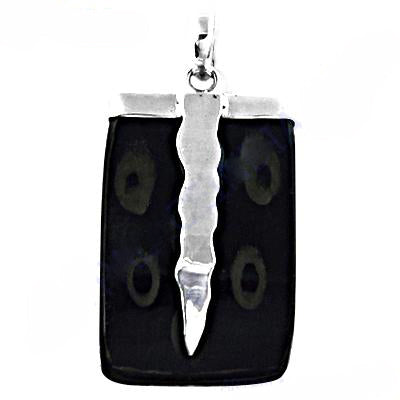 925 Silver Onyx Pendant for Women | Daily Wear Necklace