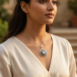 Load image into Gallery viewer, 925 Sterling Silver Moonstone Pendant for Women | Gift Jewelry
