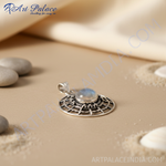 Load image into Gallery viewer, 925 Sterling Silver Moonstone Pendant for Women | Gift Jewelry
